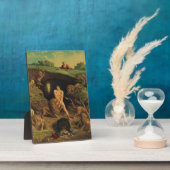 ライオンズデンのダニエル フォトプラーク (側面)