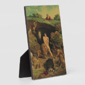 ライオンズデンのダニエル フォトプラーク (側面)