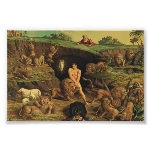 ライオンズデンのダニエル フォトプリント            (正面)