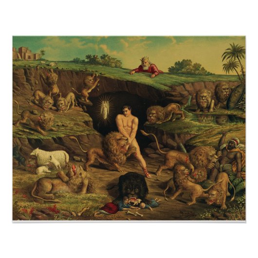 ライオンズデンのダニエル ポスター (正面)