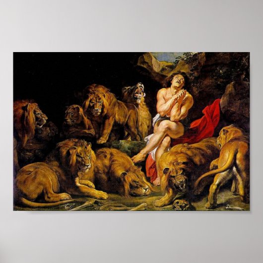 ライオンズデンのダニエル ポスター (正面)