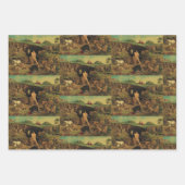 ライオンズデンのダニエル ラッピングペーパーシート (正面3)