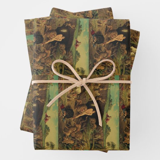 ライオンズデンのダニエル ラッピングペーパーシート (インサイチュ)