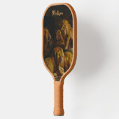 ライオンズデンアート名前をカスタムする ピックルボールラケット (左)