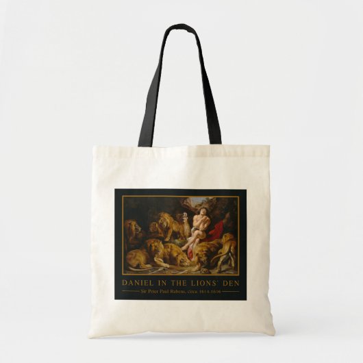 ライオンズデンバッグ – 選択スタイル トートバッグ (正面)