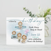 ライオンズドライブのパレード誕生日NOマスク 招待状 (スタンド正面)