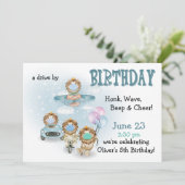 ライオンズドライブバイ誕生日 招待状 (スタンド正面)