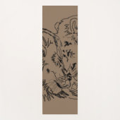 ライオンズハグ ヨガマット (正面)