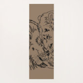 ライオンズハグ ヨガマット (裏面)