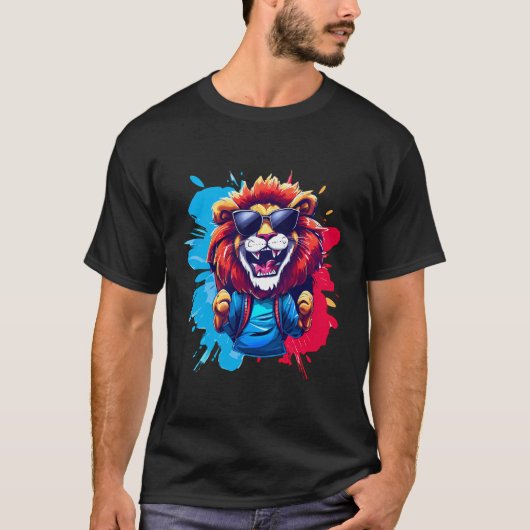 ライオンズホイッスル色融合 Tシャツ (正面)