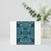 ライオンズ共有アートプリント ポストカード (スタンド正面)