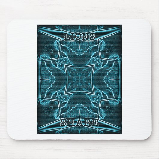 ライオンズ共有アートプリント マウスパッド (正面)