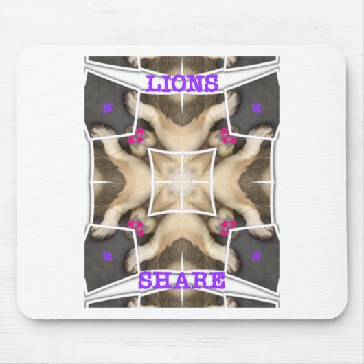 ライオンズ共有 マウスパッド (正面)