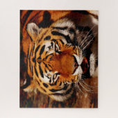 ライオンズ大きな猫。 ジグソーパズル (縦)