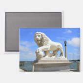 ライオンズ彫刻橋 マグネット (正面/裏面)