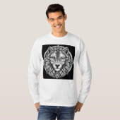 ライオンズ顔 Tシャツ (正面フル)