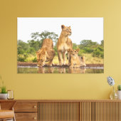 ライオンズ3杯 キャンバスプリント (インサイチュ (リビング))