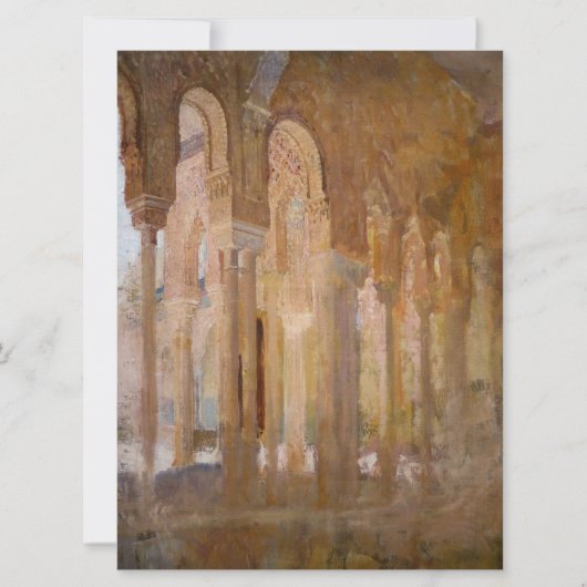 ライオンズ・アルハンブラの裁判所（Henri Regnault著） カード (正面)