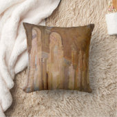 ライオンズ・アルハンブラの裁判所（Henri Regnault著） クッション (ブランケット)