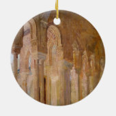 ライオンズ・アルハンブラの裁判所（Henri Regnault著） セラミックオーナメント (裏面)