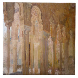 ライオンズ・アルハンブラの裁判所（Henri Regnault著） タイル