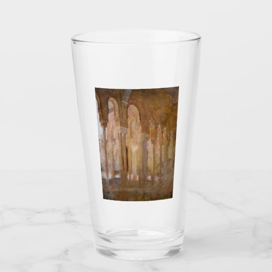 ライオンズ・アルハンブラの裁判所(Henri Regnault著) タンブラーグラス (正面)