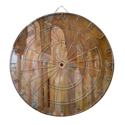 ライオンズ・アルハンブラの裁判所（Henri Regnault著） ダーツボード (正面)