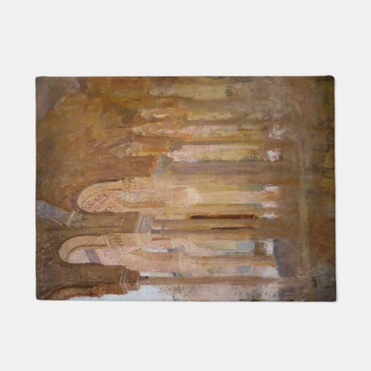 ライオンズ・アルハンブラの裁判所（Henri Regnault著） ドアマット (正面)