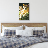 ライオンズ キャンバスプリント (インサイチュ (寝室))