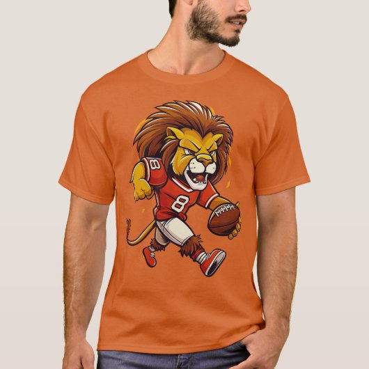 ライオンズ タッチダウン アメリカン Tシャツ (正面)