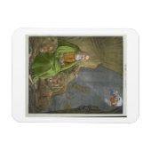 ライオンズ・デンのダニエルは、によって印刷された聖書から マグネット (横)