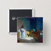 ライオンズ・デンのヘンリー・オサワ・タナー・ダニエル 缶バッジ (正面&裏面)