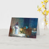 ライオンズ・デン・ポストのヘンリー・オサワ・タナー・ダニエル カード (黄色い花)