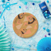 ライオンズ ペーパープレート (パーティー)