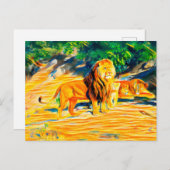 ライオンズ ポストカード (正面/裏面)