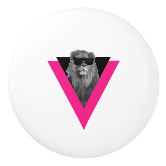 ライオンセラカッコいいミックノブ セラミックノブ (正面)