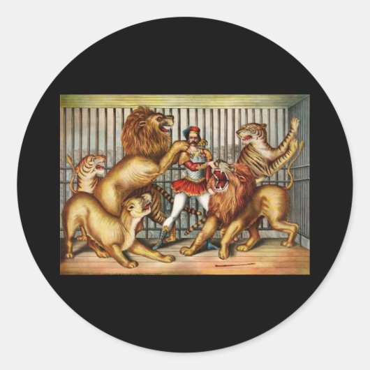 ライオンタマー ラウンドシール (正面)