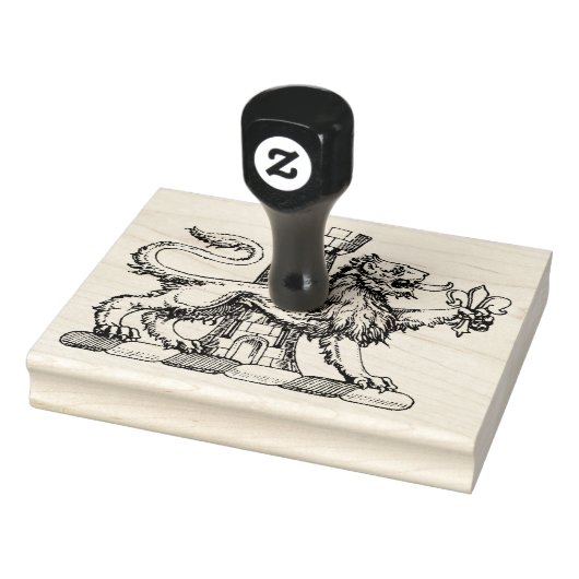 ライオンタワー(紋章の)フラ・ダ・リクレストエンブレムC ラバースタンプ (スタンプ)