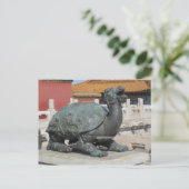 ライオンタートルポストカード ポストカード (スタンド正面)