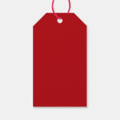 ライオンダンス中国の新年キッドギフトラベル ギフトタグ (裏面)