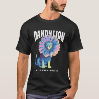 ライオンダンディ野生で完璧な Tシャツ