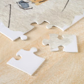 ライオンダ中国のンスウォーター色ジグソーパズル ジグソーパズル (側面)