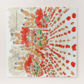 ライオンダ中国のンスウォーター色ジグソーパズル ジグソーパズル (横)