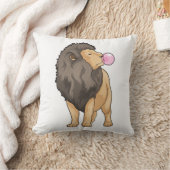 ライオンチューインガム クッション (ブランケット)