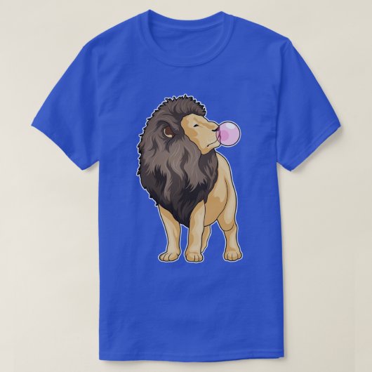 ライオンチューインガム Tシャツ (デザイン正面)