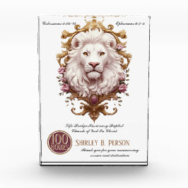 ライオンデザイン教会サービスボランティア、青少年 表彰盾