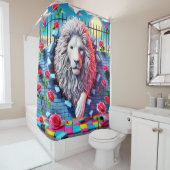 ライオンデザイン シャワーカーテン (インサイチュ)