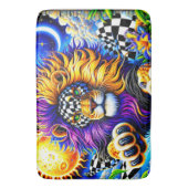 ライオンデザイン バスマット (正面縦)