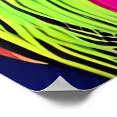 ライオンデジタカラフルルアート ポスター (角)