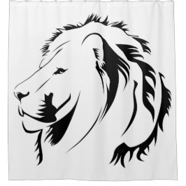ライオントライバル シャワーカーテン